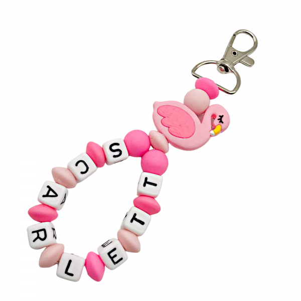 FLAMINGO KEYRING  FLAMINGO KEYRING