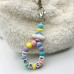 PASTEL RAINBOW KEYRING  PASTEL RAINBOW KEYRING