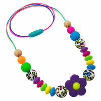 NEON LEOPARD NECKLACE  NEON LEOPARD NECKLACE