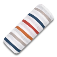 MUTED STRIPY SWADDLE  MUTED STRIPY SWADDLE