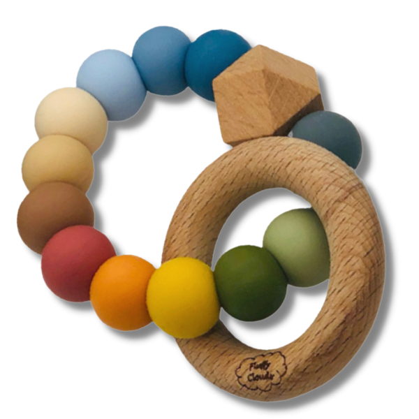 MUTED RAINBOW RING  MUTED RAINBOW RING