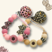 LEOPARD FLOWER CLIP 