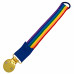RAINBOW RIBBON CLIP  RAINBOW RIBBON CLIP