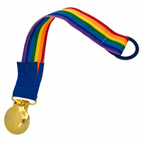 RAINBOW RIBBON CLIP  RAINBOW RIBBON CLIP