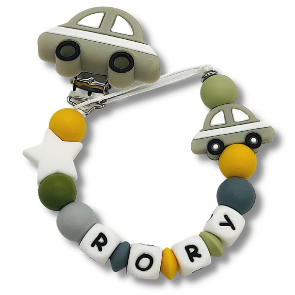 CAR & STAR CLIP - Grey CAR & STAR CLIP - Grey